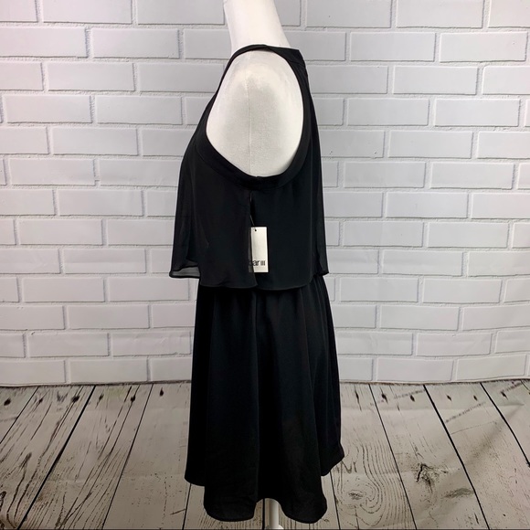 🔥BAR III🔥POPOVER HALTER SHIFT DRESS BLACK MEDIUM NWT - Picture 5 of 7